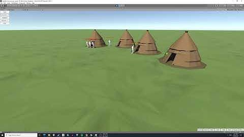 Unity Rts Building and stockpile