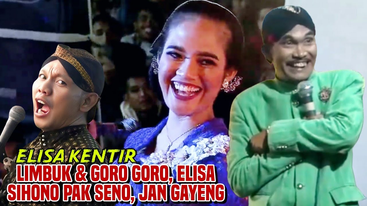 Lucu !! Limbukan dan goro goro, Elisa karo mbah Sihono nambah gawe mumet Pak Seno 😂