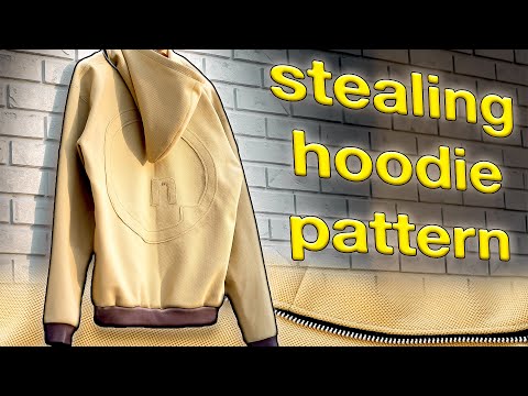 HOW TO STEAL HOODIE PATTERN