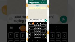 cara mengubah keyboard cuping di hp samsung gampang bgtt😊😋 screenshot 5
