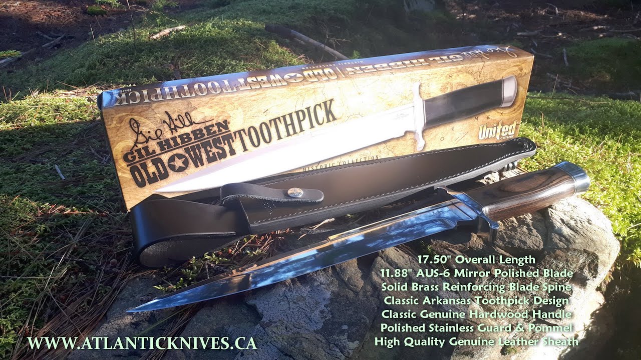 United Cutlery - Gil Hibben Old West Toothpick - Model# GH5019