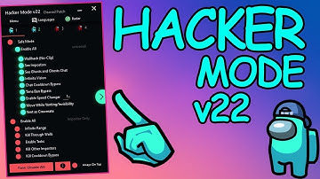 AMONG US MOD MENU HACKER MODE V22 DOWNLOAD LINK {MEGA LINK}