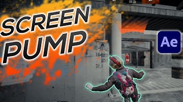 Screen Pump Effect For Your PUBG Next Montage | After Effects Tutorial |  Teaser | VFX Studio