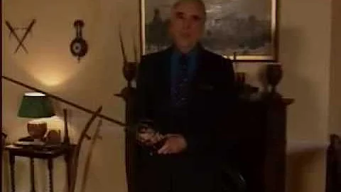 Christopher Lee talks about sword fights and gives...