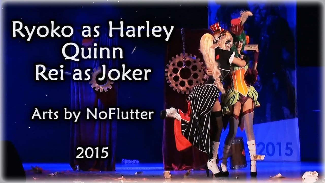 Harley Quinn and lady Joker cosplay 2015 © R&R