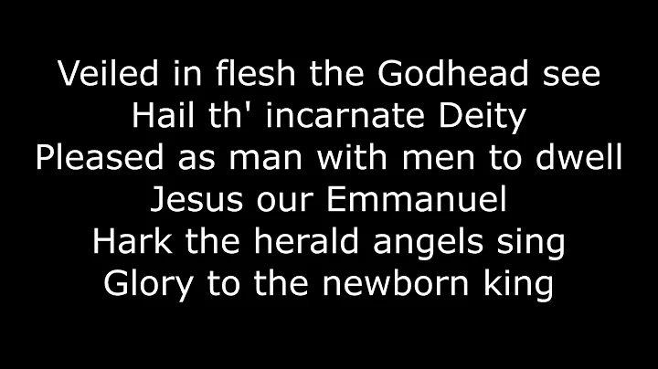 Hark the Herald Angels Sing (Jeremy Riddle Cover) -  Lyrics
