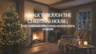 A Walk Through the Christmas House | Cozy Christmas Story for Relaxation, Sleep & Comfort screenshot 4