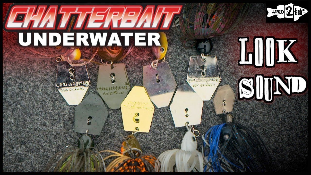 ChatterBait Comparison Underwater: Look and Sound 