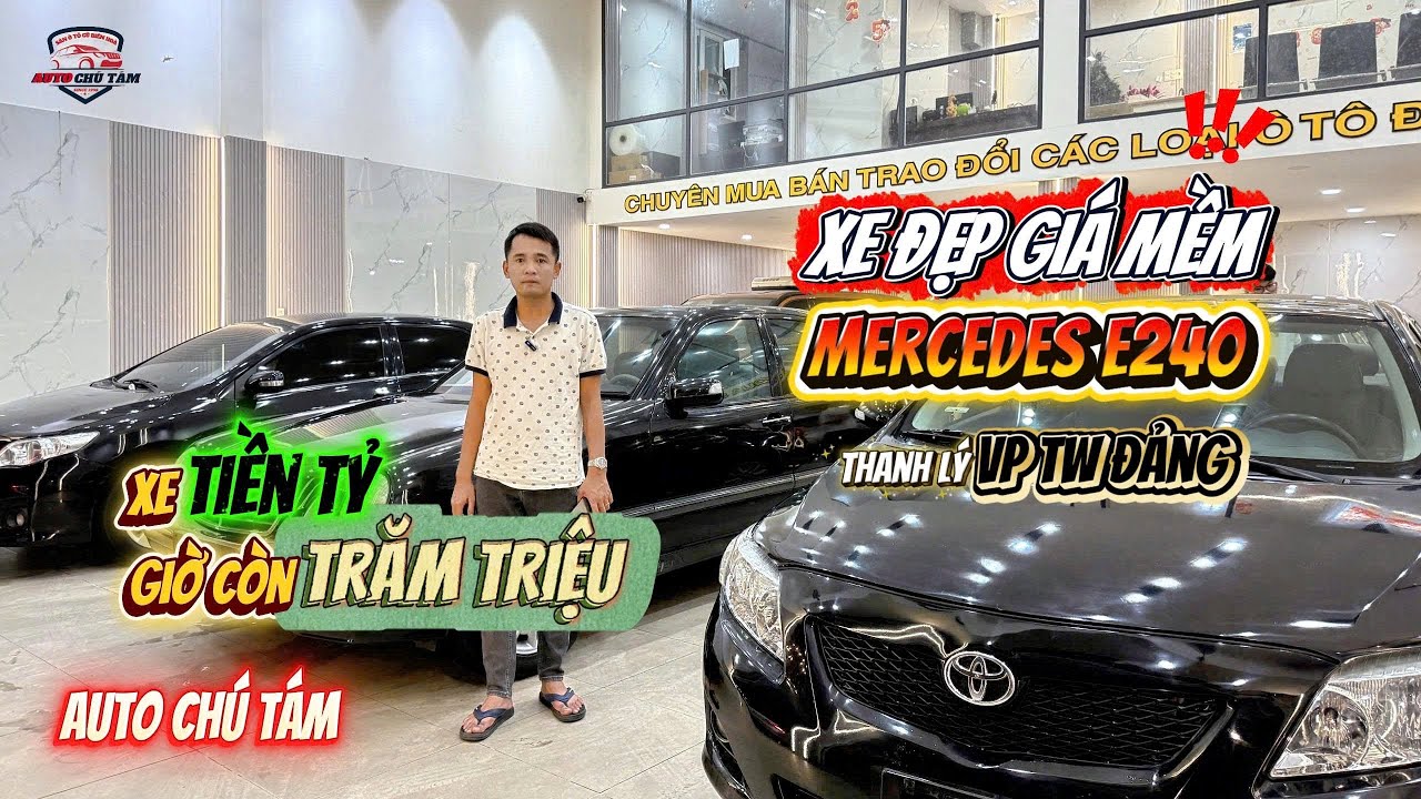15/1 85 TRIỆU CÓ NGAY MECEDES E240 BIỂN XANH NHẬP ĐỨC SIÊU CỌP TOYOTA COROLA ALTIS 1.8 MT 2013 