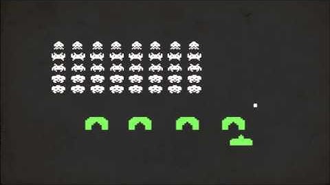 Space Invaders - Transition to Pong with square