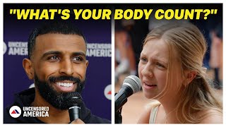 Myron Gaines DEBATES Sorority Girl on Female Body Count