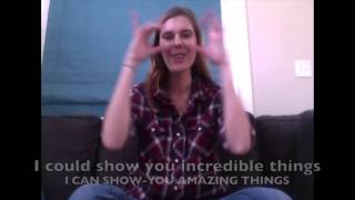 "Blank Space" by Taylor Swift ASL