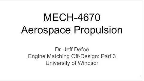 Aerospace Propulsion Lecture 21 part 1