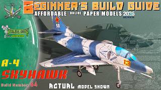 BEGINNERS GUIDE - HOW TO BUILD FIDDLERS GREEN MODEL A-4 SKYHAWK