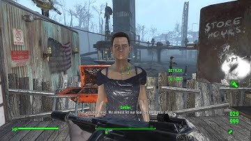 Fallout 4 (PS4) - Suspected Synth at Starlight Drive-In