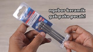 Finally found the drill bit I was looking for!! - BOSCH HEX-9 CERAMIC AND GRANITE DRILL BIT