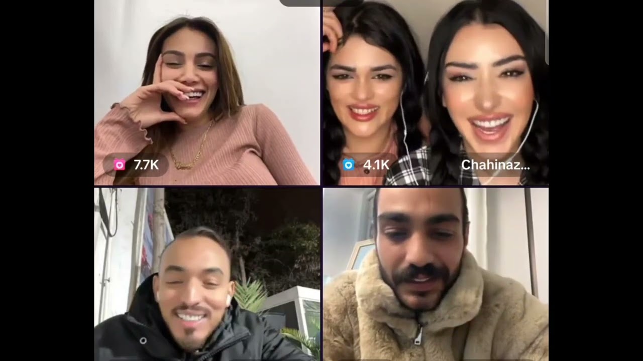 وأخيرا أيمن المغربي وإيمان في لايف مع تامر وشاهيناز الجزائريةوهذا شرطهاعليه إذا أراد الزواج من إيمان