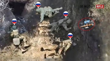 Watch moment Ukrainian unleash ‘flamethrower drones’ to destroy Russian troops in brutal battles