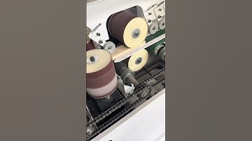 Four-Sided Belt Sander – Wood Sanding Machine for Four-Side Surface Finishing in a Single Pass