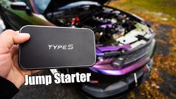 Type S 12V Jump Starter Review and How to use it