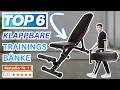 Beste KLAPPBARE TRAININGSBÄNKE (Testsieger 2026) | Top 6 Klappbare Trainingsbänke Vergleich