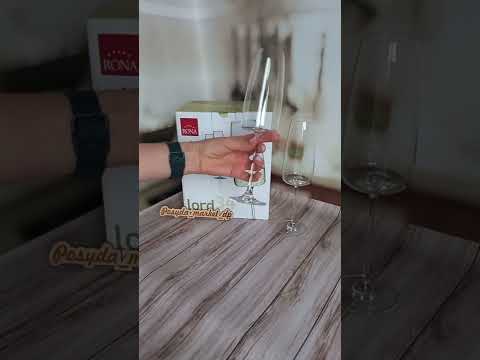 Набір келихів для шампанського 340 мл/6 шт Rona Lord, видео 1