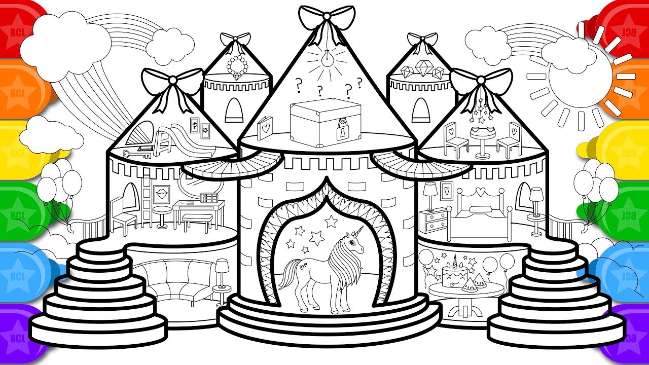 Download 36+ Make Traditional Glitter Houses Coloring Pages PNG PDF