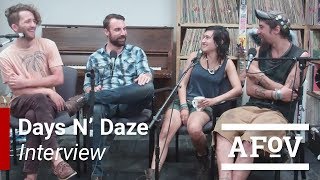 DAYS N' DAZE - Whitney Flynn & Jesse Sendejas Interview | A Fistful of Vinyl