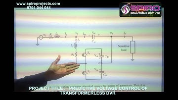 PREDICTIVE VOLTAGE CONTROL OF  TRANSFORMERLESS DVR