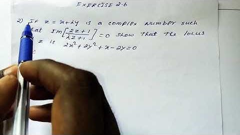 12th Maths ( Exercise 2.6.Q.No.2 ) Complex Number Tn New Syllabus