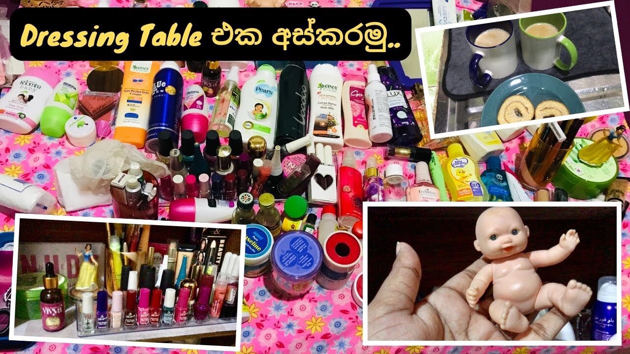 එක දවසක හවස් වරුවක් | Dressing Table එක අස්කරමු 😍