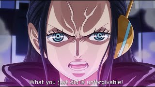 Robin Gets Angry On Seraphim Jimbei