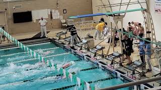 20220219 Omar Fathallah 100 Free IHSA Sectionals Meet