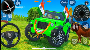 Modified Mahindra Thar Car Games: Indian Cars (Gadi Wala Game) - Car Game Android Gameplay 2025