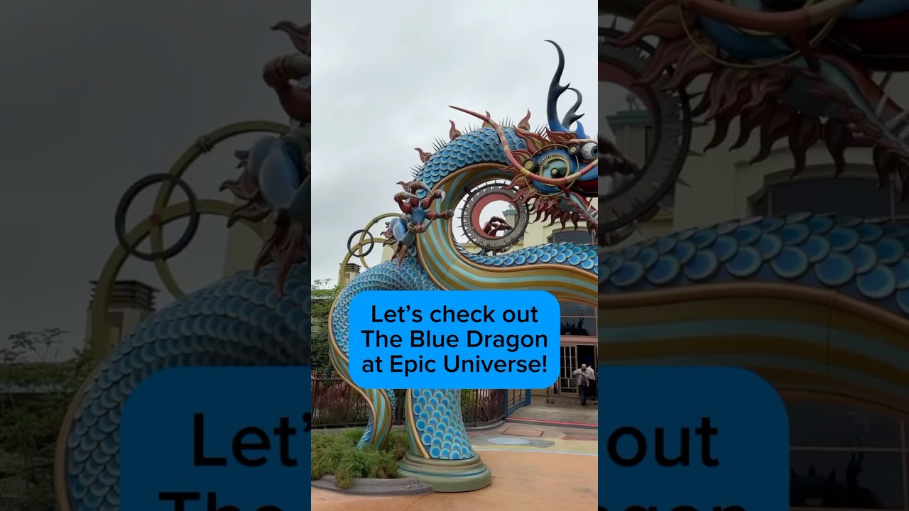 The Blue Dragon Restaurant at #epicuniverse is OPEN!