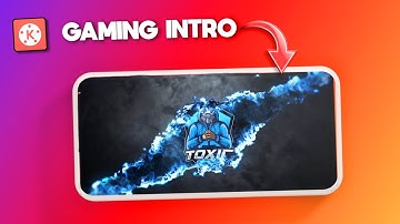 Slash Logo Reveal Intro in Kinemaster | Kinemaster Se Gaming Intro Kaise Banaye