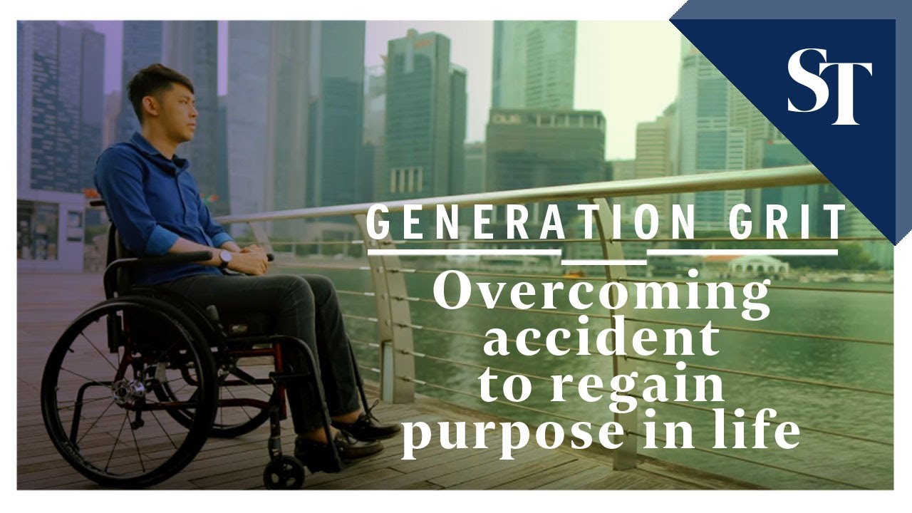Overcoming accident to regain purpose in life | Generation Grit | The Straits Times newspaper mockup