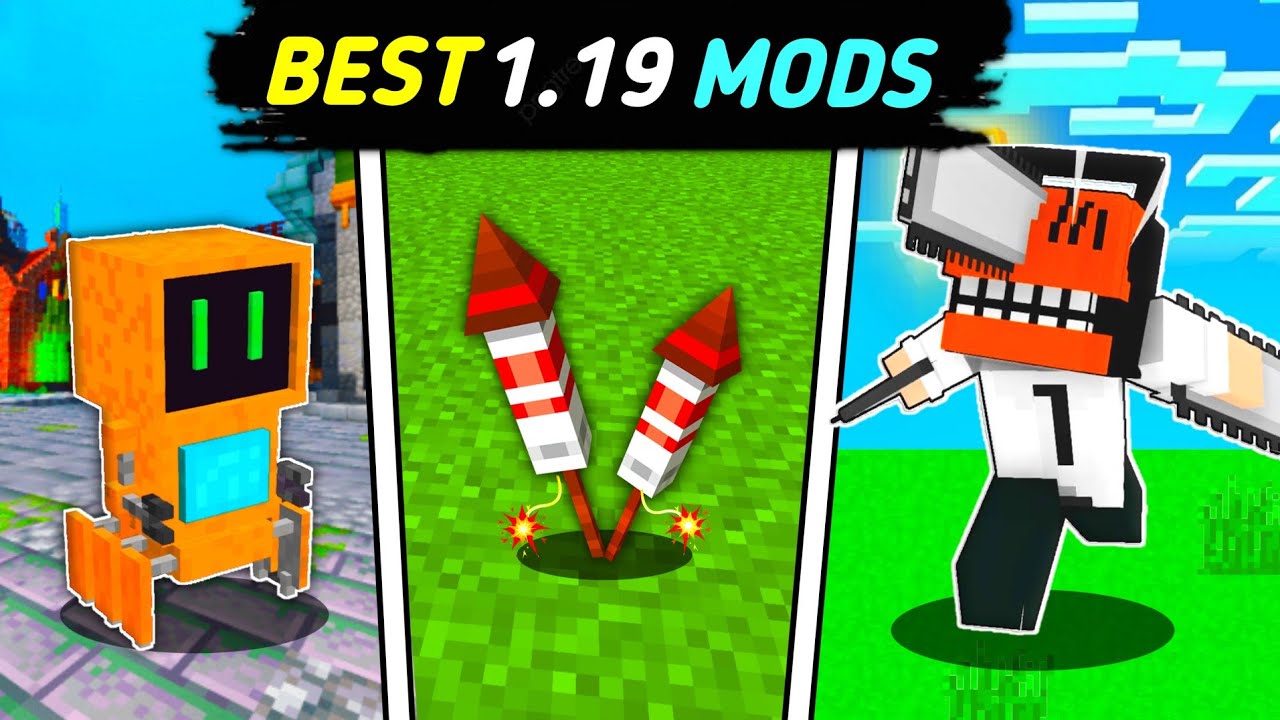 Top 5 epic Mods For Minecraft (1.19+) | Best Mods For Minecraft pocket ...