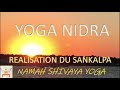 Yoga nidra ralisation du sankalpa et dveloppement de son intuition