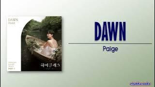 Paige – Dawn [High Class OST Part 1] [Rom|Eng Lyric]