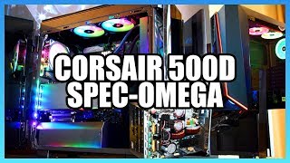 Corsair Obsidian 500D & Spec-Omega Cases, AX1600i PSU