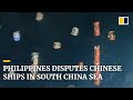 Philippines sounds alarm over 200 Chinese ships in the South China Sea