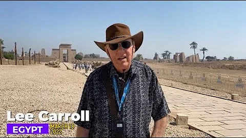 Take A Look at Egypt's Largest Temple with Lee Car...