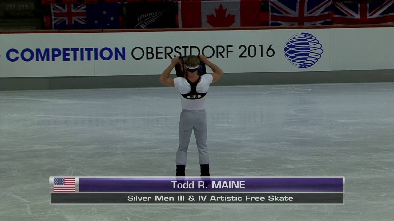 Todd R Maine- Silver Men IV III Artistic Free Skating - 2016 Oberstdorf 4
