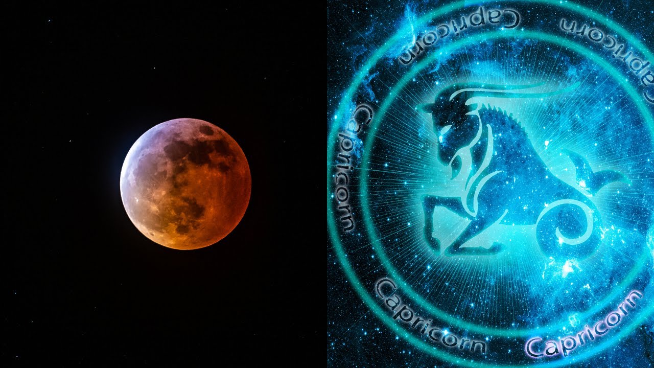 July 2020 Full Moon Lunar Eclipse in Capricorn - YouTube