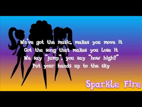 MLP: Rainbow Rocks Under Our Spell - Lyrics