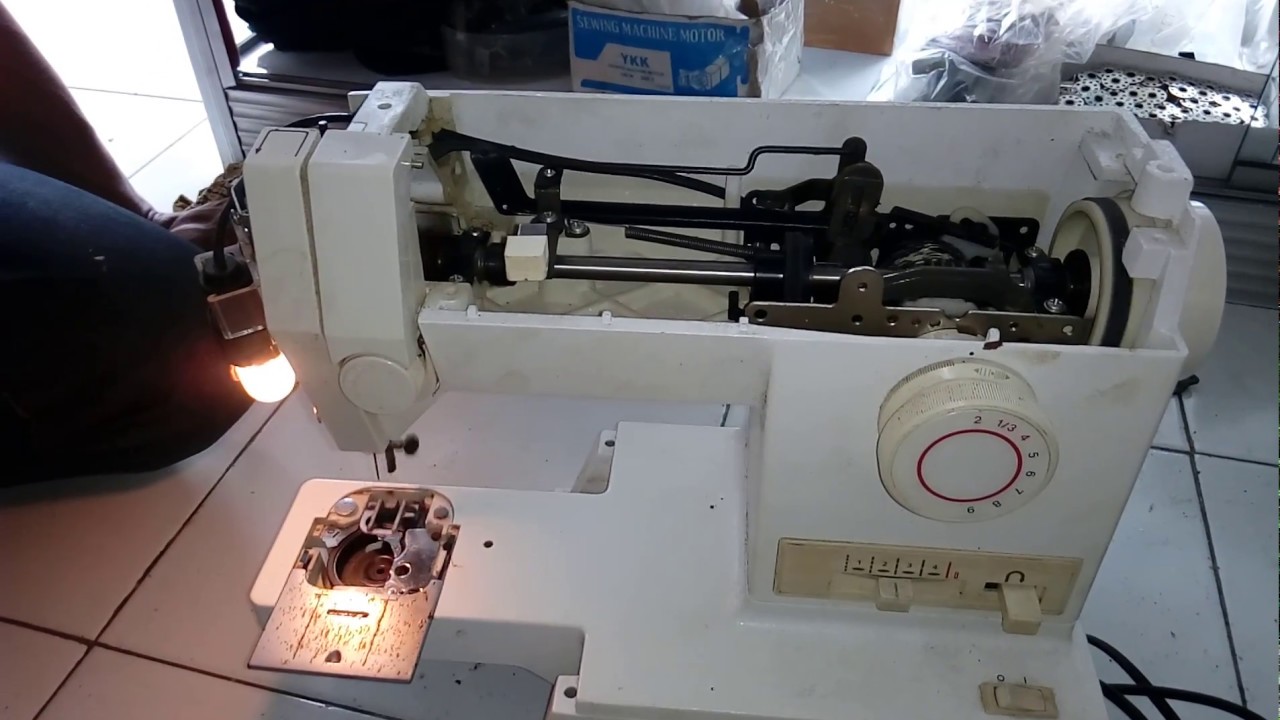 Servis Portable Singer Macet! YouTube