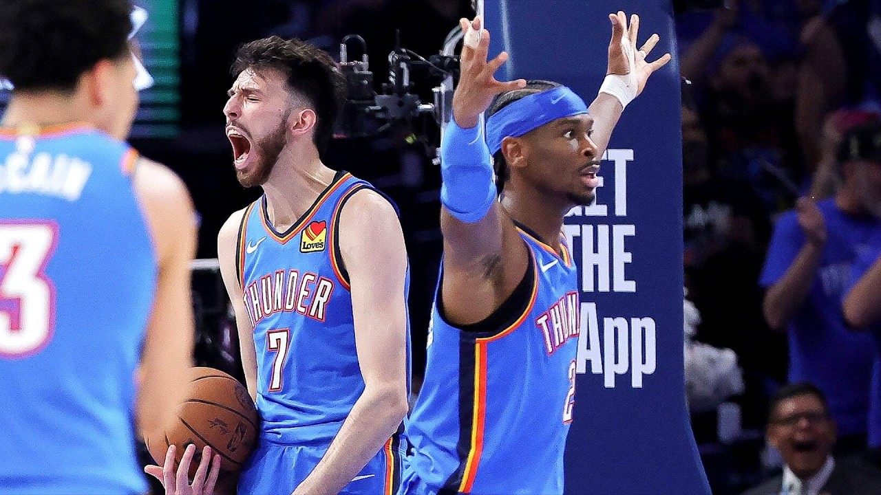 Castle Dunks on Hartenstein! SGA 30 Pts Thunder Tie Series Game 2 vs Spurs!