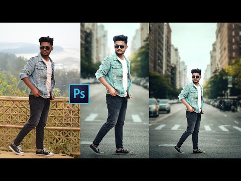 HD BACKGROUND CHANGE - PHOTOSHOP MANIPULATION TUTORIAL 2022 @AmitEditz77