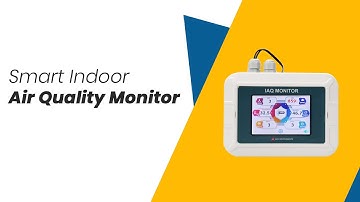 Smart Indoor air Quality Monitor | 6 in 1 | Smart Monitor | Instrukart